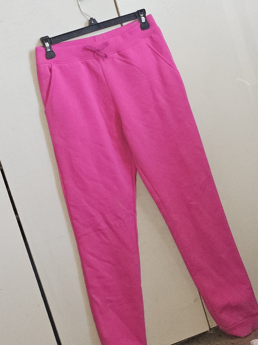 Place Bright Pink Kids Sweatpants with Drawstring